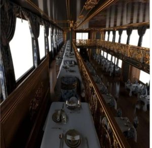 نمایی از دکوراسیون جذاب کشتی امیرکبیر